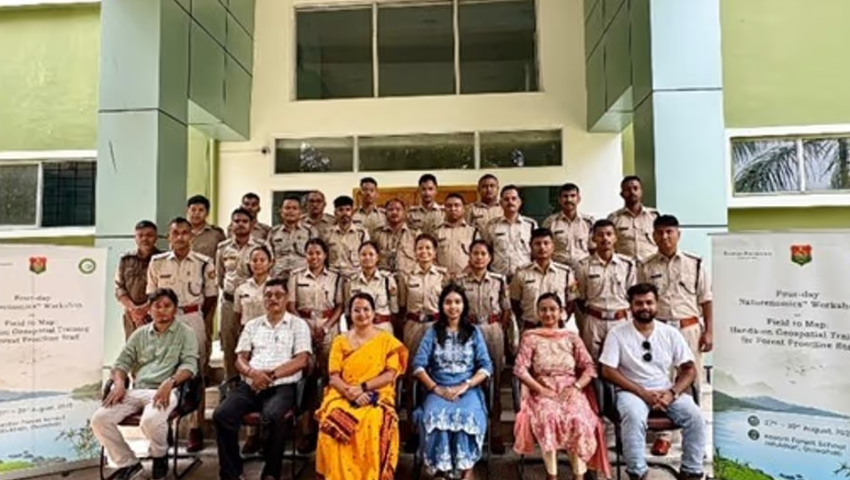 Assam Forest School and Balipara Foundation organise ‘Hands-on Geospatial Training’ for Forest Frontline Staff