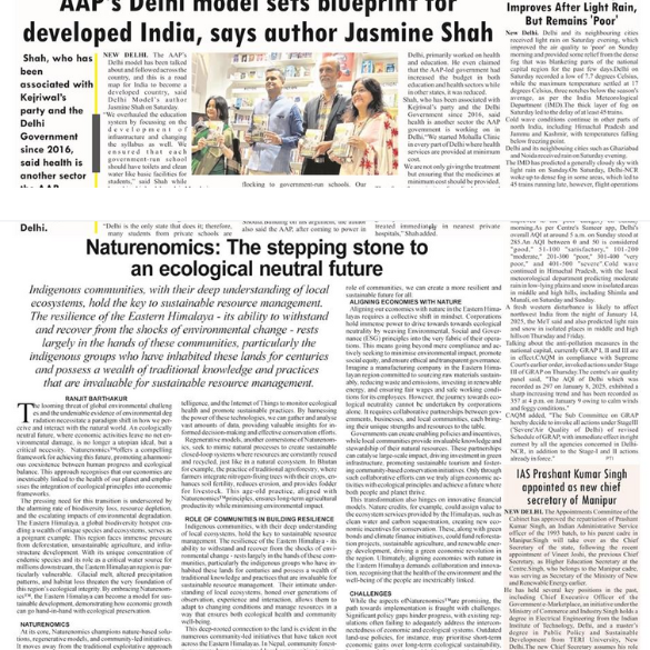 Naturenomics™: The Stepping Stone to an Ecological Neutral Future – The Northeast Times